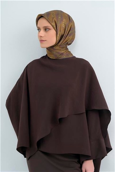 Armine Yeni Sezon 2026 Saf İpek Twill Eşarp 9522D 07