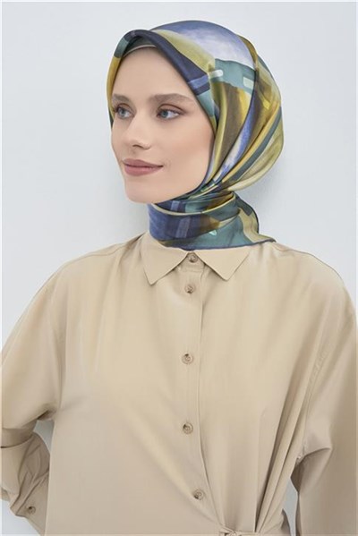 Armine Yeni Sezon 2026 Saf İpek Twill Eşarp 9510D 81