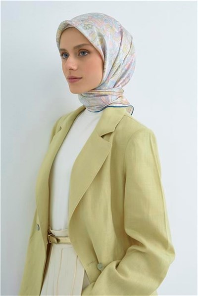Armine Yeni Sezon 2026 Saf İpek Twill Eşarp 9508D 32