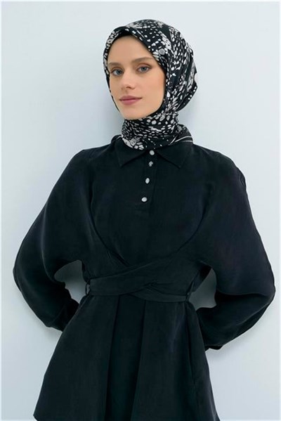 Armine Yeni Sezon 2026 Saf İpek Twill Eşarp 9552D 90