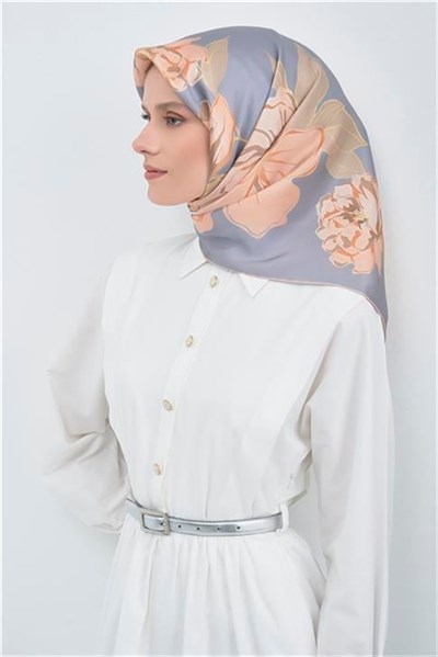 Armine Yeni Sezon 2026 Saf İpek Twill Eşarp 9509D 81