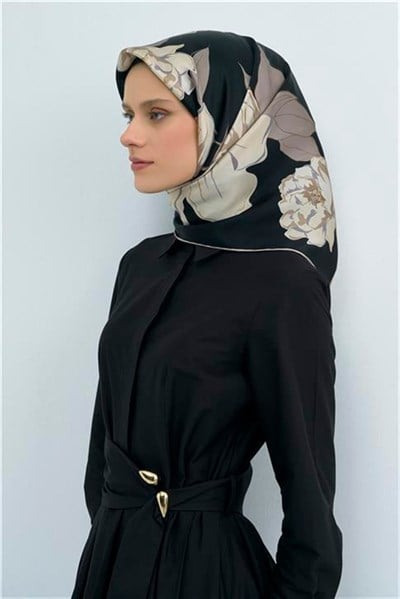 Armine Yeni Sezon 2026 Saf İpek Twill Eşarp 9509D 09