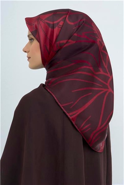 Armine Yeni Sezon 2026 Saf İpek Twill Eşarp 9553D 34