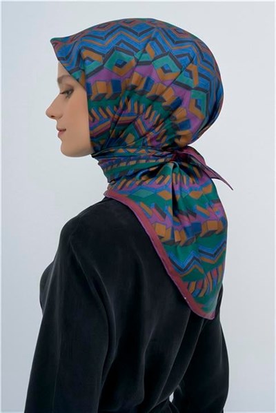 Armine Yeni Sezon 2026 Saf İpek Twill Eşarp 9542D 87