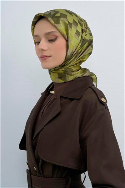 Armine Yeni Sezon 2026 Saf İpek Twill Eşarp 9507D 52
