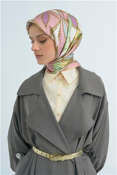 Armine Yeni Sezon 2026 Saf İpek Twill Eşarp 9531D 05