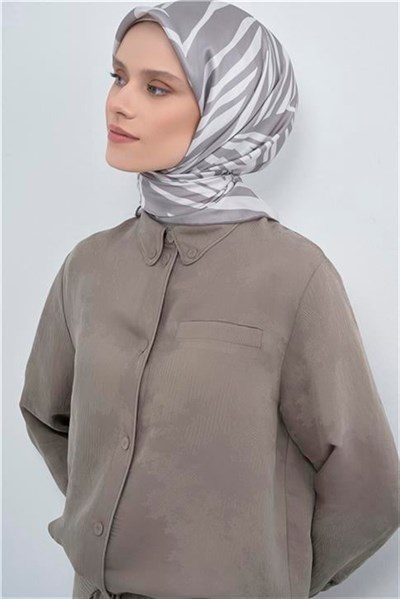 Armine Yeni Sezon 2026 Saf İpek Twill Eşarp 9550D 31