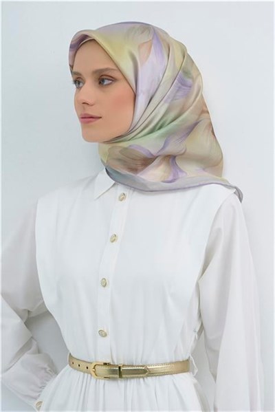Armine Yeni Sezon 2026 Saf İpek Twill Eşarp 9519D 84