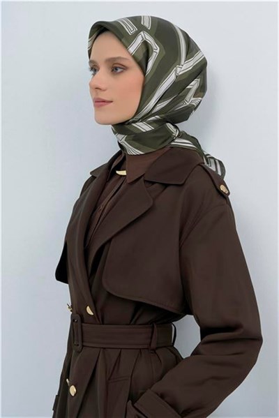 Armine Yeni Sezon 2026 Saf İpek Twill Eşarp 9547D 82