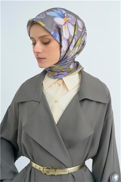 Armine Yeni Sezon 2026 Saf İpek Twill Eşarp 9524D 33