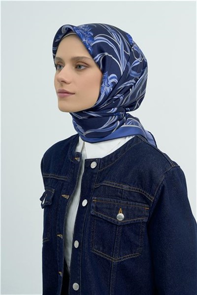 Armine Yeni Sezon 2026 Saf İpek Twill Eşarp 9512D 35