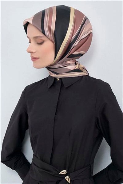 Armine Yeni Sezon 2026 Saf İpek Twill Eşarp 9514D 07