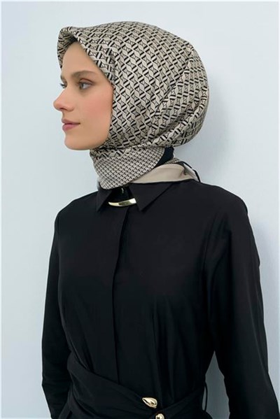 Armine Yeni Sezon 2026 Saf İpek Twill Eşarp 9502D 03