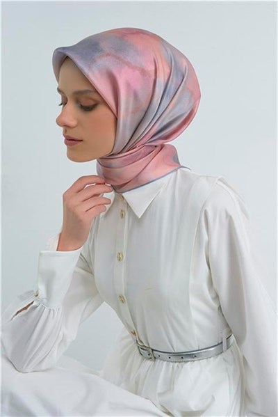 Armine Yeni Sezon 2026 Saf İpek Twill Eşarp 9501D 81