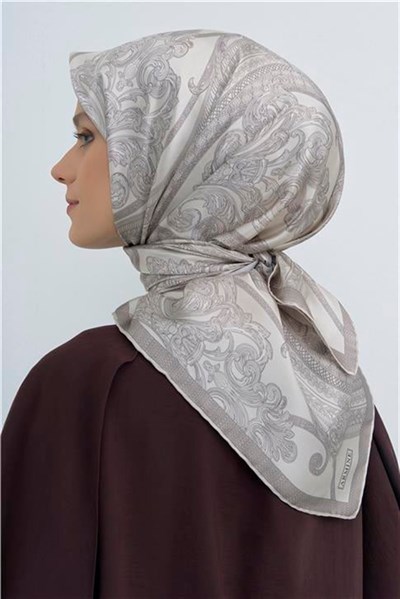 Armine Yeni Sezon 2026 Saf İpek Twill Eşarp 9537D 83