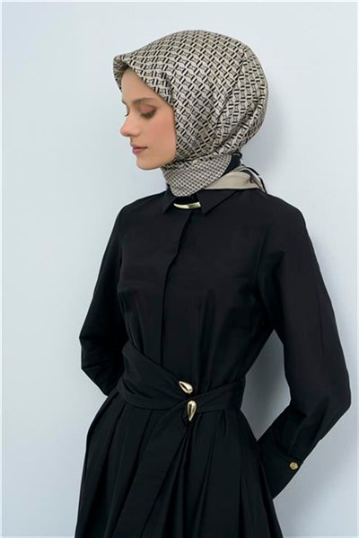 Armine Yeni Sezon 2026 Saf İpek Twill Eşarp 9502D 03