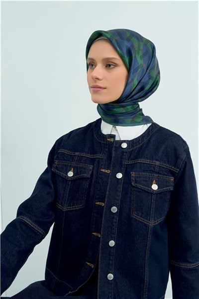 Armine Yeni Sezon 2026 Saf İpek Twill Eşarp 9541D 87