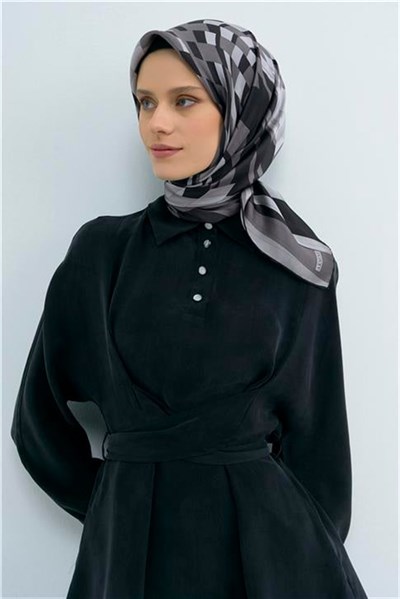 Armine Yeni Sezon 2026 Saf İpek Twill Eşarp 9507D 86