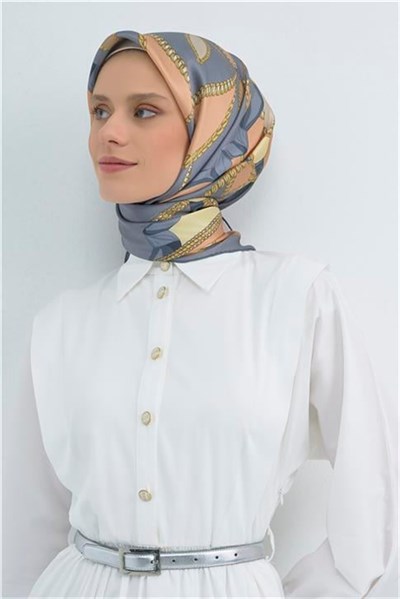 Armine Yeni Sezon 2026 Saf İpek Twill Eşarp 9531D 81