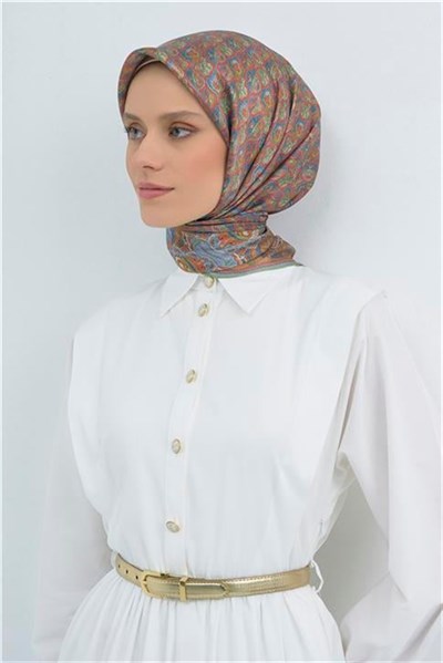 Armine Yeni Sezon 2026 Saf İpek Twill Eşarp 9518D 83