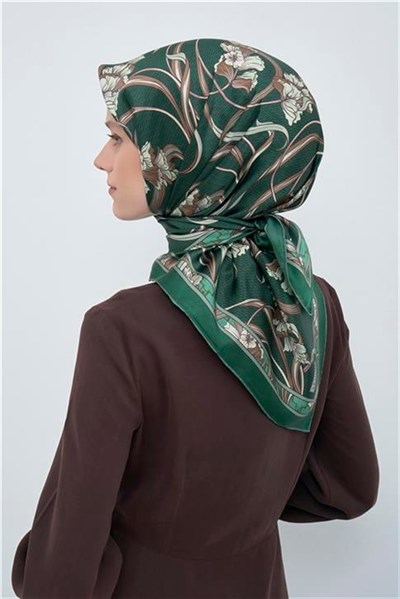 Armine Yeni Sezon 2026 Saf İpek Twill Eşarp 9512D 51