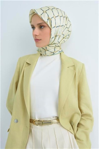 Armine Yeni Sezon 2026 Saf İpek Twill Eşarp 9538D 81