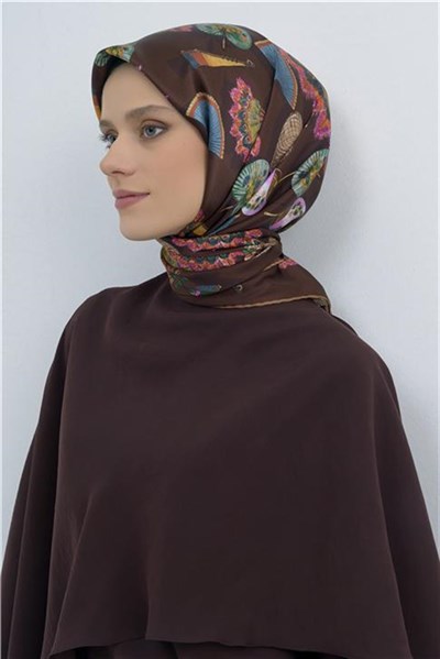 Armine Yeni Sezon 2026 Saf İpek Twill Eşarp 9536D 43