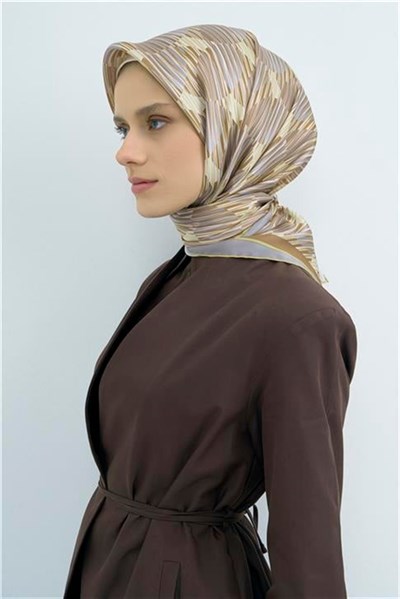 Armine Yeni Sezon 2026 Saf İpek Twill Eşarp 9533D 83