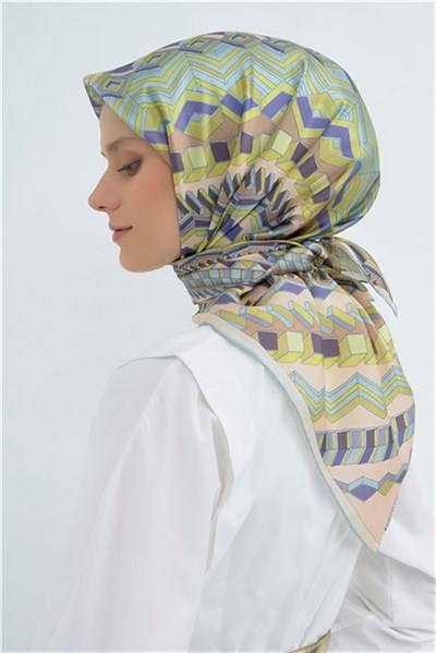 Armine Yeni Sezon 2026 Saf İpek Twill Eşarp 9542D 33