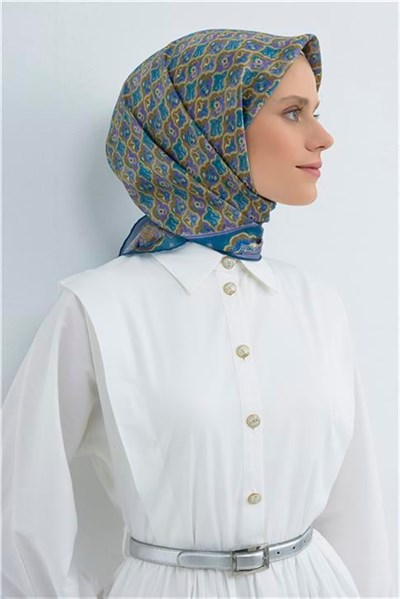 Armine Yeni Sezon 2026 Saf İpek Twill Eşarp 9518D 80