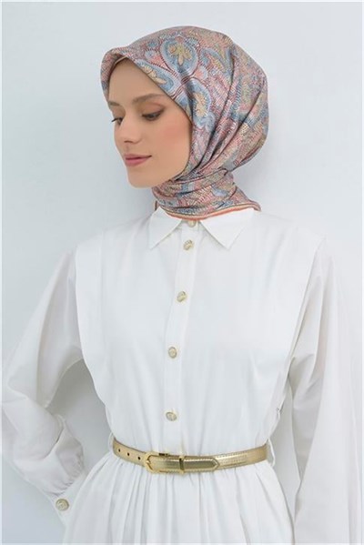 Armine Yeni Sezon 2026 Saf İpek Twill Eşarp 9540D 36