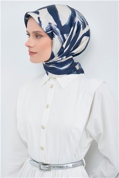 Armine Yeni Sezon 2026 Saf İpek Twill Eşarp 9555D 02