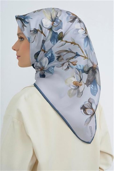 Armine Yeni Sezon 2026 Saf İpek Twill Eşarp 9524D 01
