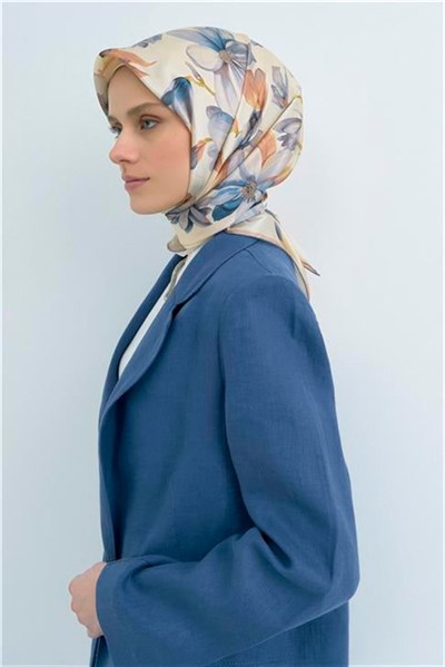 Armine Yeni Sezon 2026 Saf İpek Twill Eşarp 9524D 81