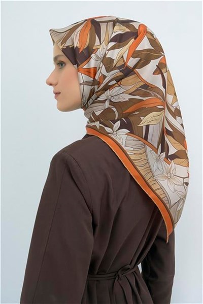 Armine Yeni Sezon 2026 Saf İpek Twill Eşarp 9500D 80