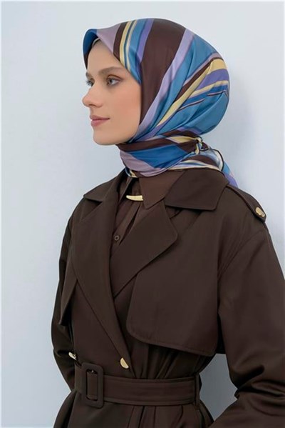 Armine Yeni Sezon 2026 Saf İpek Twill Eşarp 9514D 85