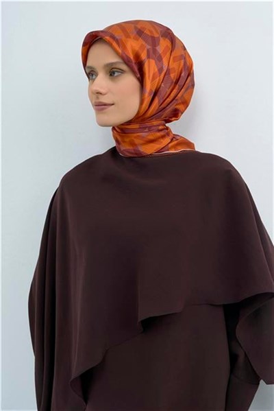 Armine Yeni Sezon 2026 Saf İpek Twill Eşarp 9541D 36