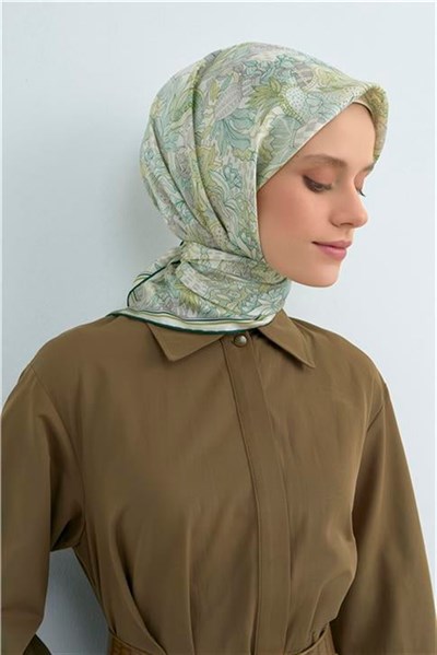 Armine Yeni Sezon 2026 Saf İpek Twill Eşarp 9508D 85