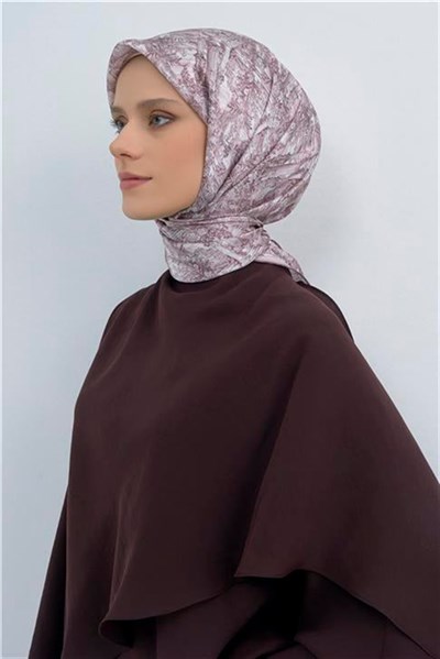 Armine Yeni Sezon 2026 Saf İpek Twill Eşarp 9546D 04