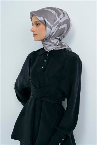 Armine Yeni Sezon 2026 Saf İpek Twill Eşarp 9554D 55