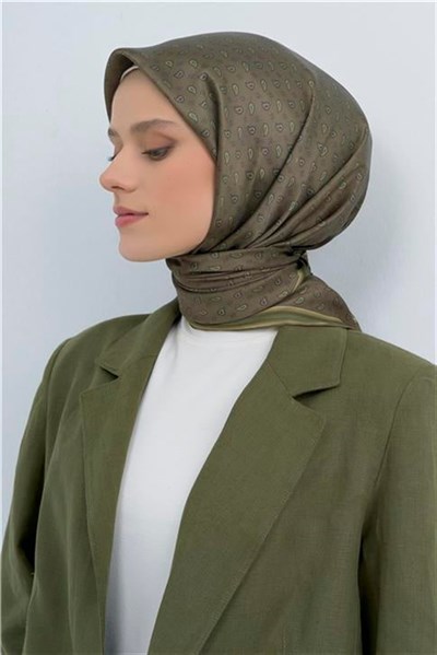 Armine Yeni Sezon 2026 Saf İpek Twill Eşarp 9548D 85