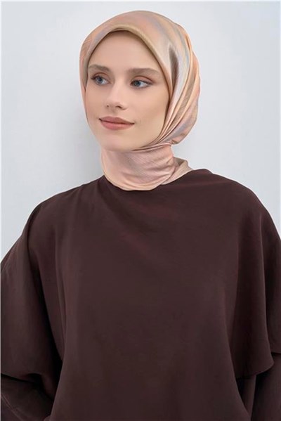 Armine Yeni Sezon 2026 Saf İpek Twill Eşarp 9513D 81