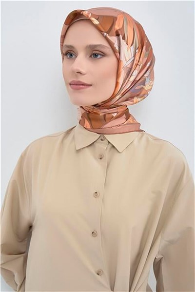 Armine Yeni Sezon 2026 Saf İpek Twill Eşarp 9500D 51