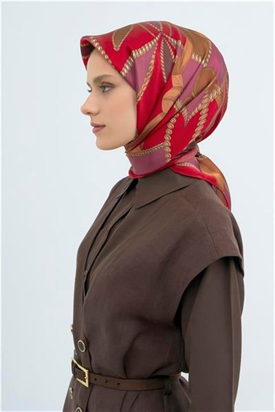 Armine Yeni Sezon 2026 Saf İpek Twill Eşarp 9531D 52