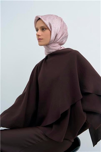 Armine Yeni Sezon 2026 Saf İpek Twill Eşarp 9537D 01