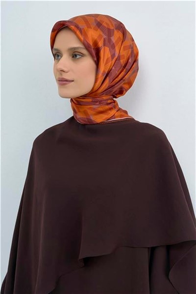 Armine Yeni Sezon 2026 Saf İpek Twill Eşarp 9541D 36