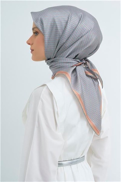Armine Yeni Sezon 2026 Saf İpek Twill Eşarp 9528D 08