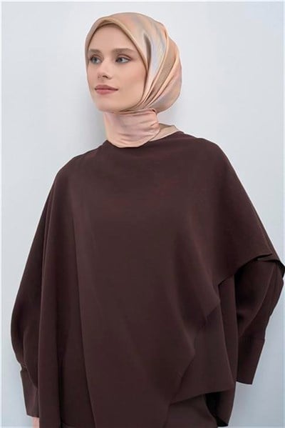 Armine Yeni Sezon 2026 Saf İpek Twill Eşarp 9513D 81