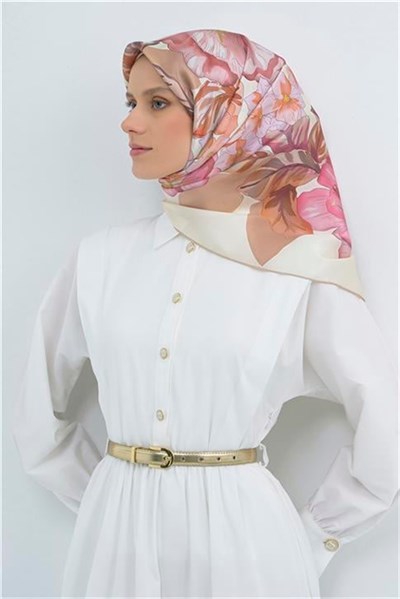 Armine Yeni Sezon 2026 Saf İpek Twill Eşarp 9529D 31