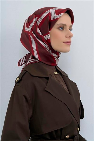 Armine Yeni Sezon 2026 Saf İpek Twill Eşarp 9547D 83